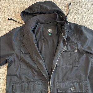 Lost Black Military Field Surf Jacket